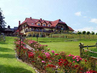 LOKIS hotel in Poland mountains Peniny Niedzica of the Czorsztyn Lake